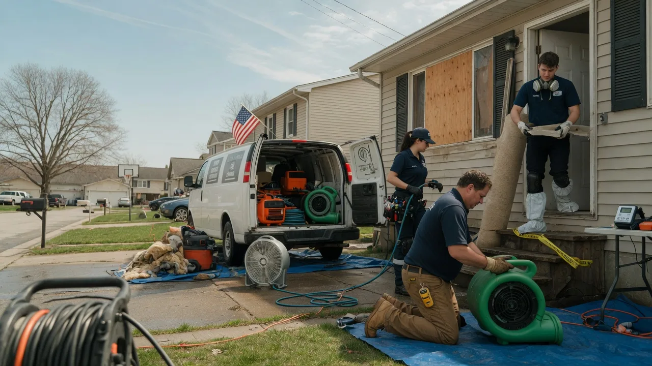 Water Damage Restoration in Mantua, OH near me